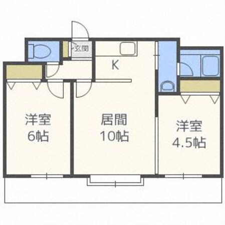 ハビタN33の物件間取画像